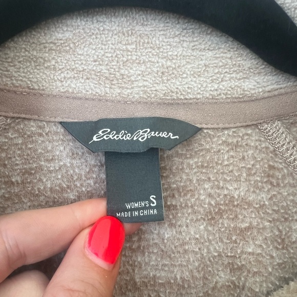 Eddie Bauer Fleece 1/4 zip - Picture 4 of 8